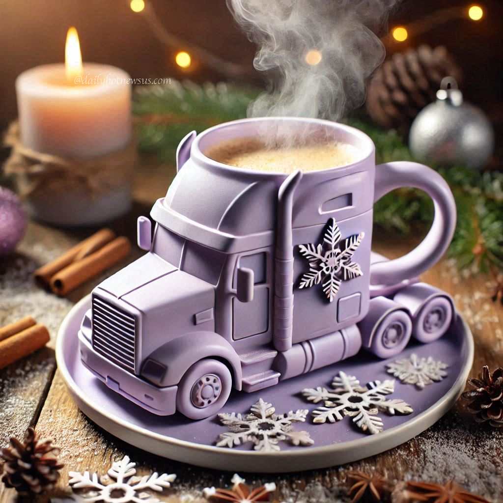 Semi Truck Coffee Mug