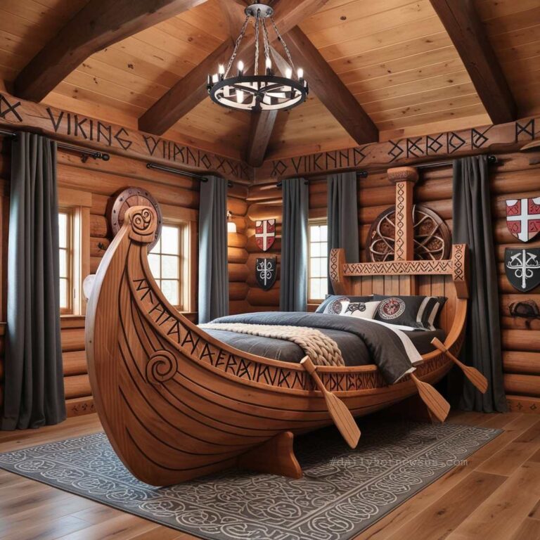 Viking Ship Bed