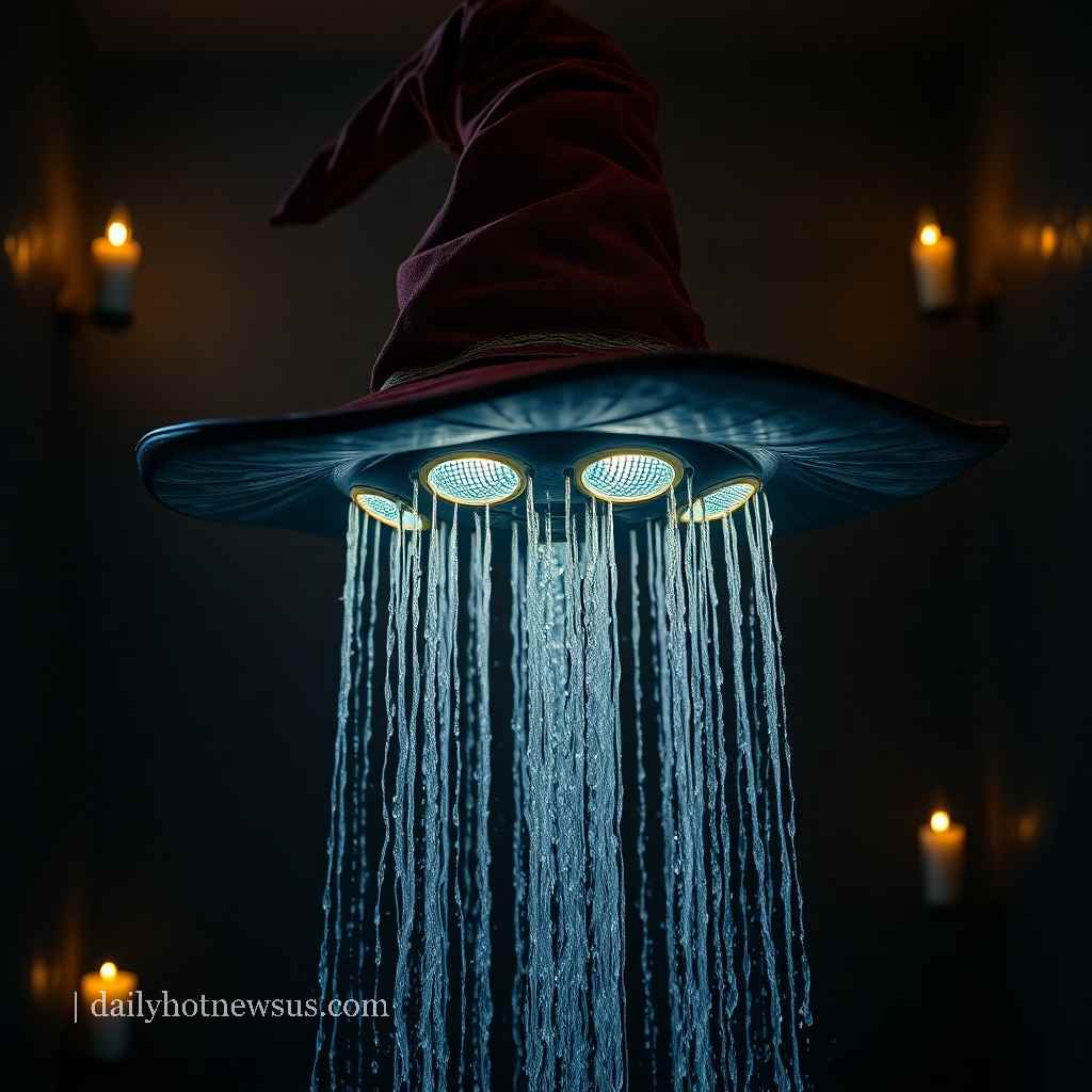 A Sorting Hat Shower Head