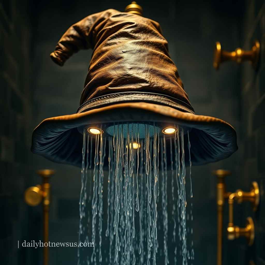 A Sorting Hat Shower Head