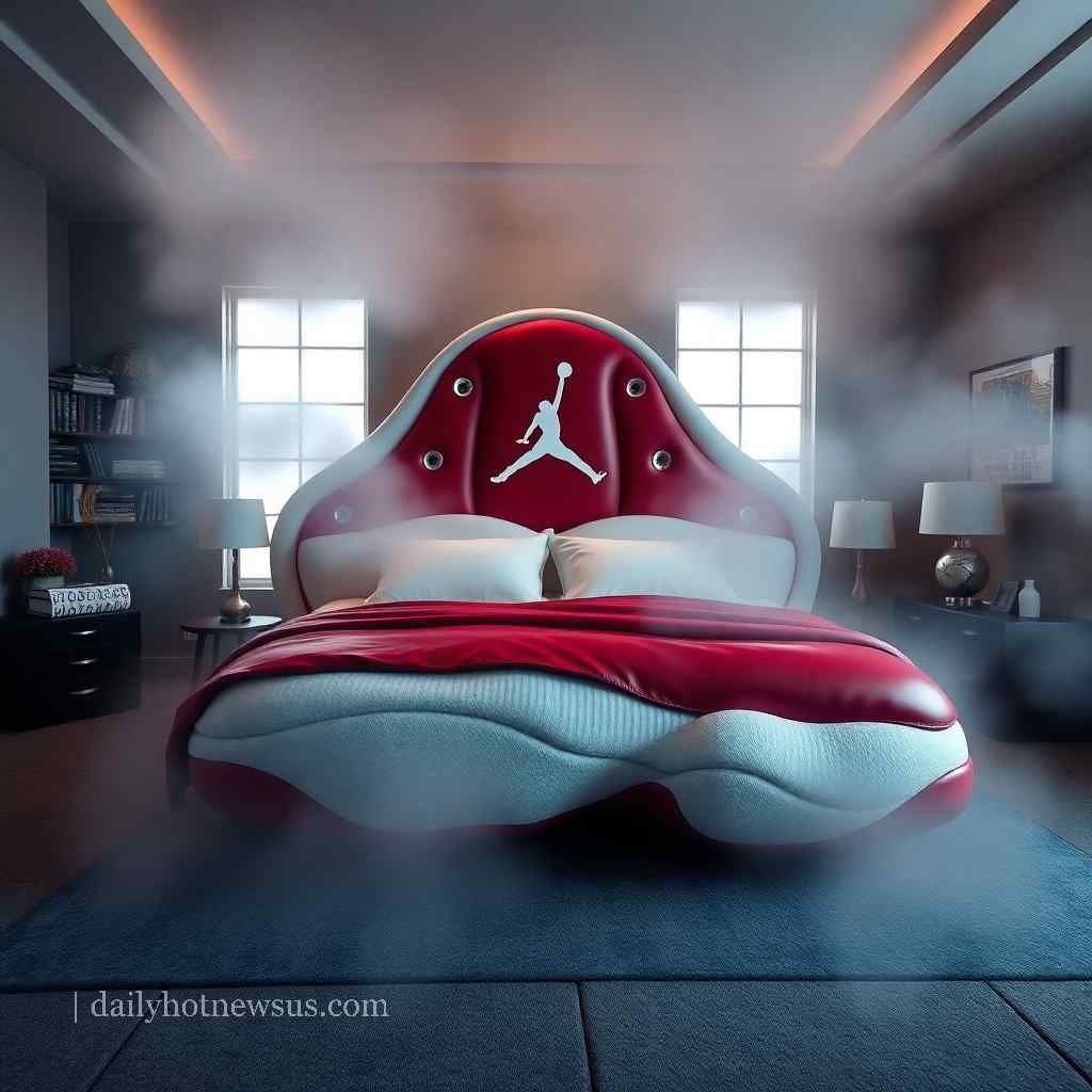 Air Jordan Shaped Bed