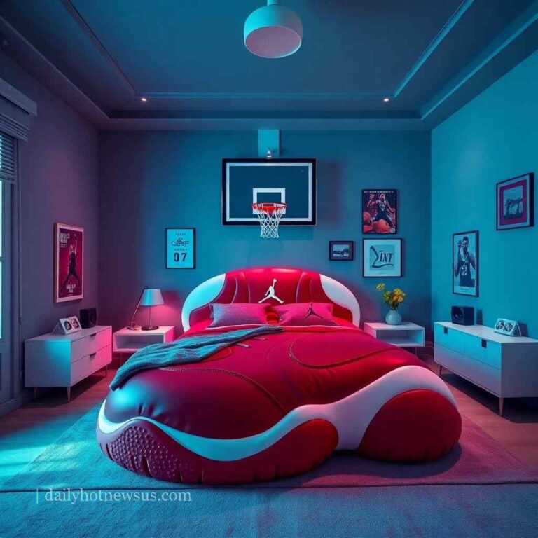 Air Jordan Shaped Bed