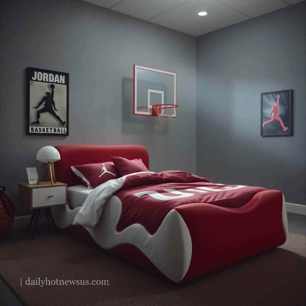 Air Jordan Shaped Bed