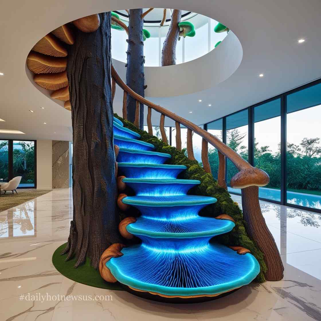 Mushroom Staircases