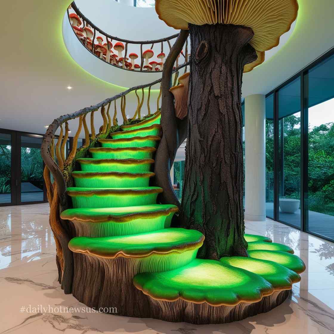 Mushroom Staircases