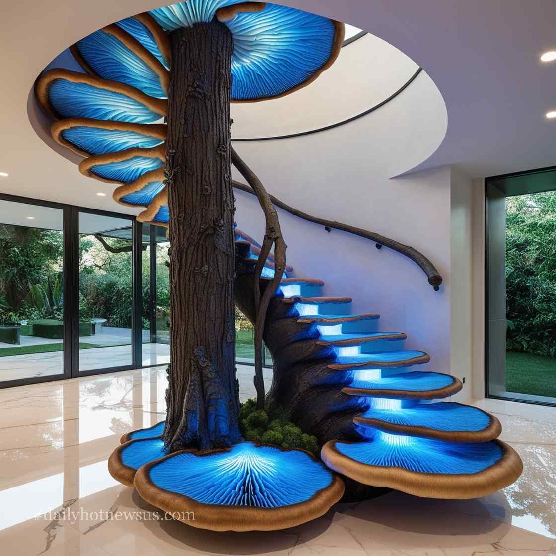 Mushroom Staircases