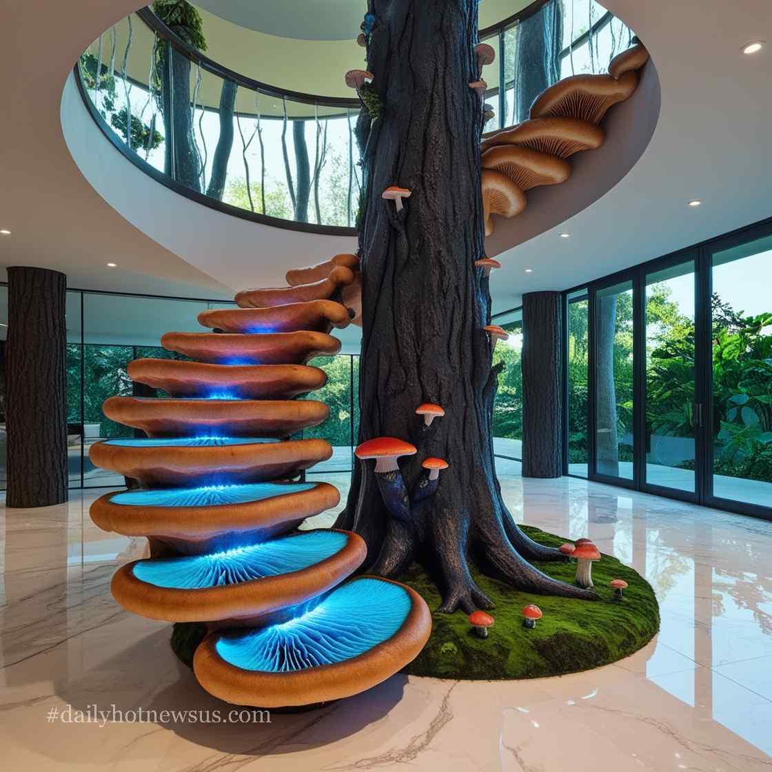 Mushroom Staircases