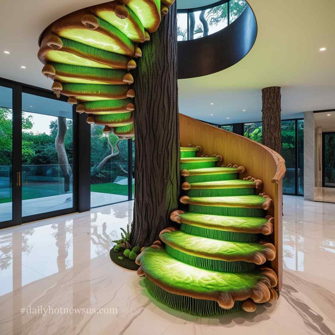 Mushroom Staircases