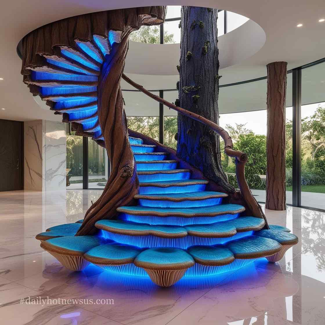 Mushroom Staircases