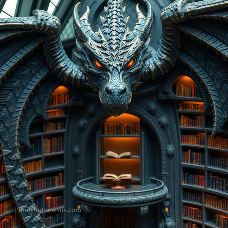 Dragon Bookcase