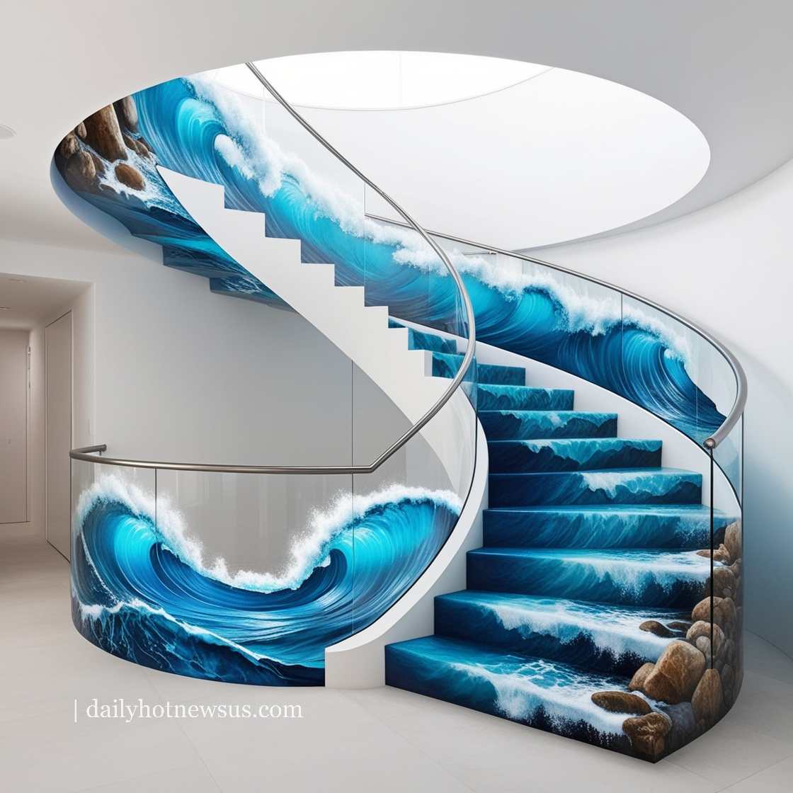 active scene staircase