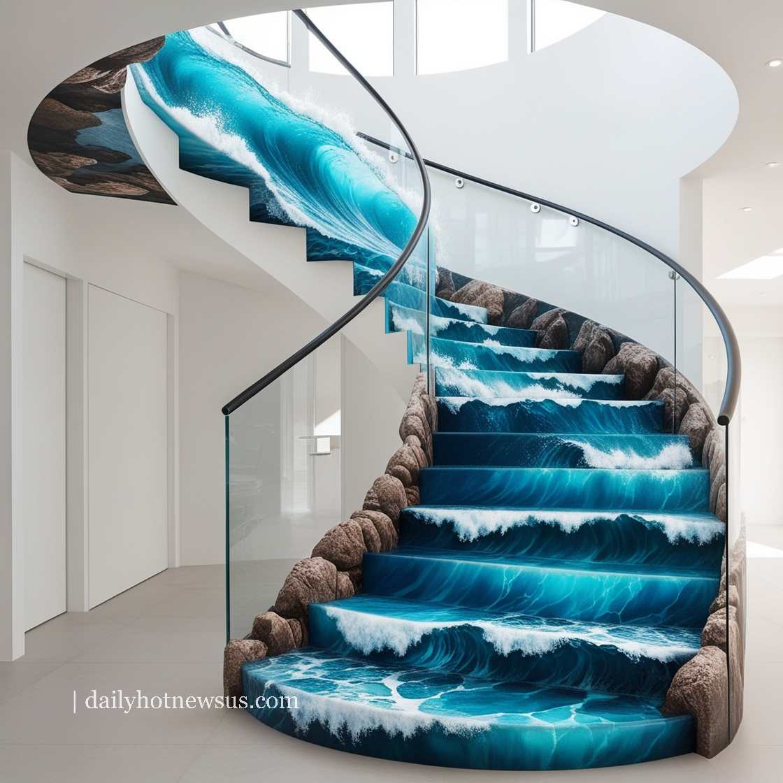 active scene staircase