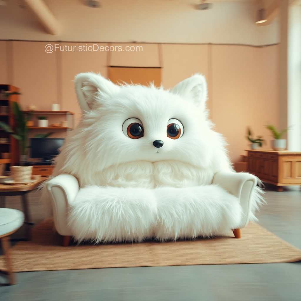 Giant Fox Couch