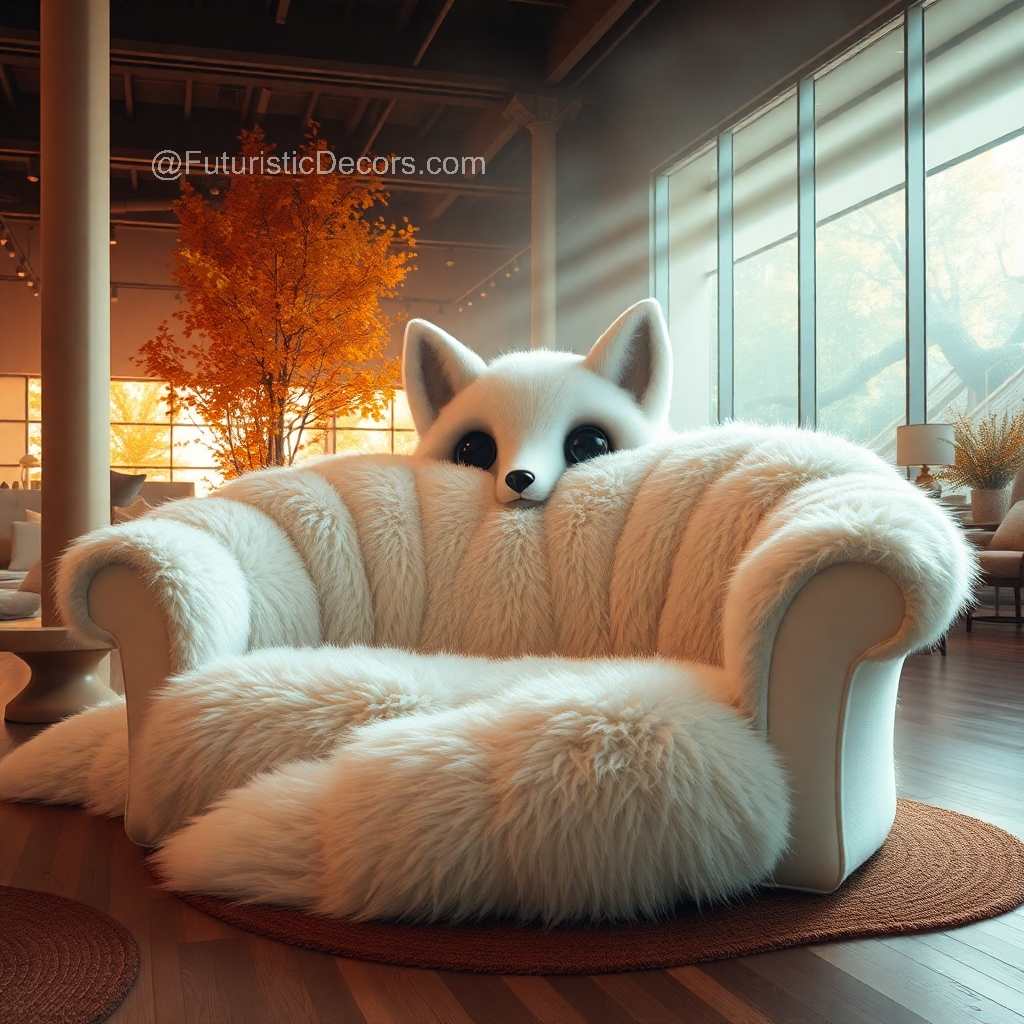 Giant Fox Couch