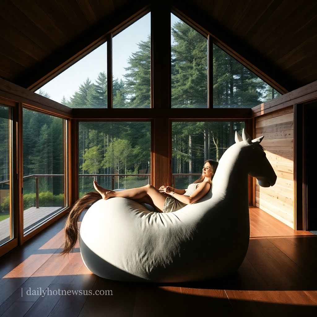 Giant Horse Lounger