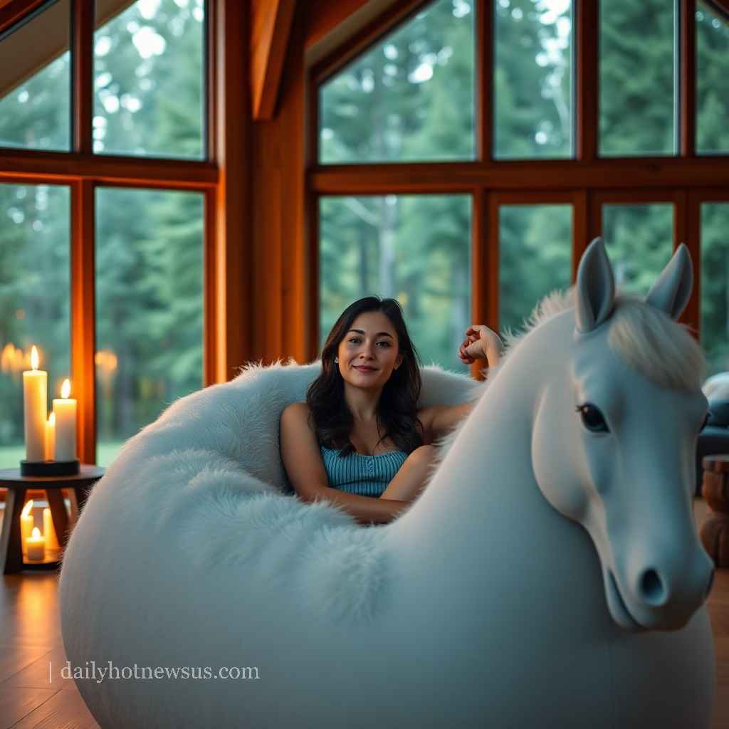 Giant Horse Lounger