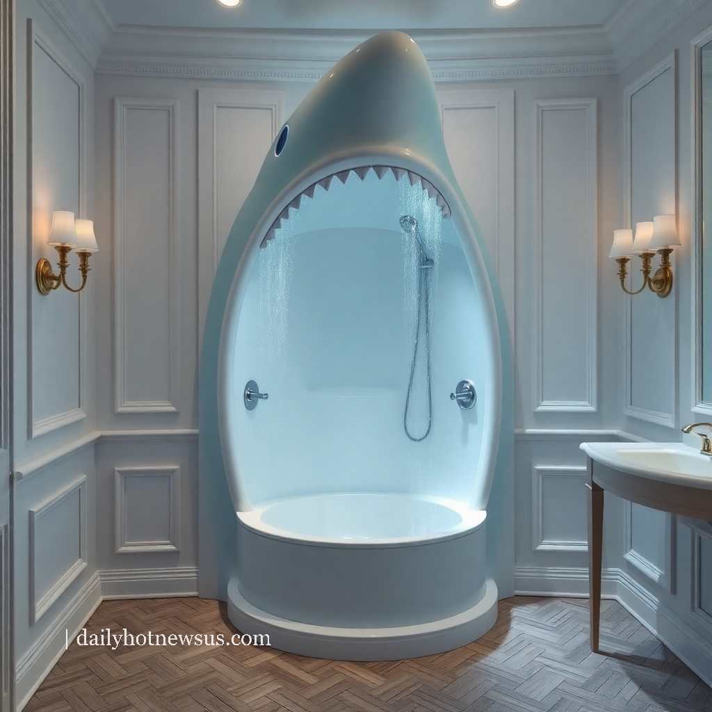 Giant Shark Showers