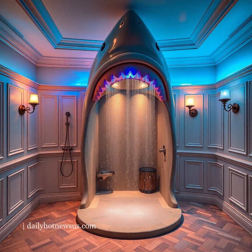 Giant Shark Showers