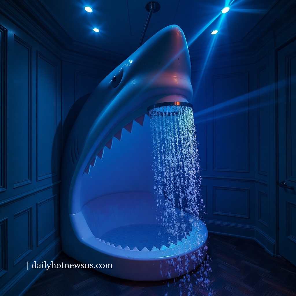 Giant Shark Showers