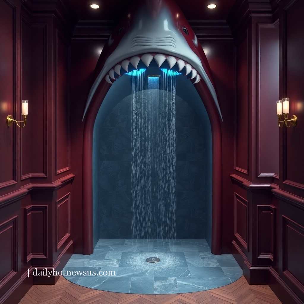 Giant Shark Showers