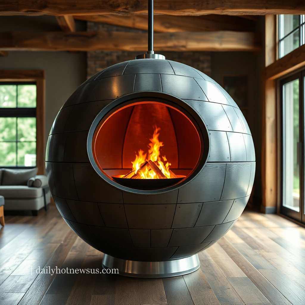 Star Wars Fireplace