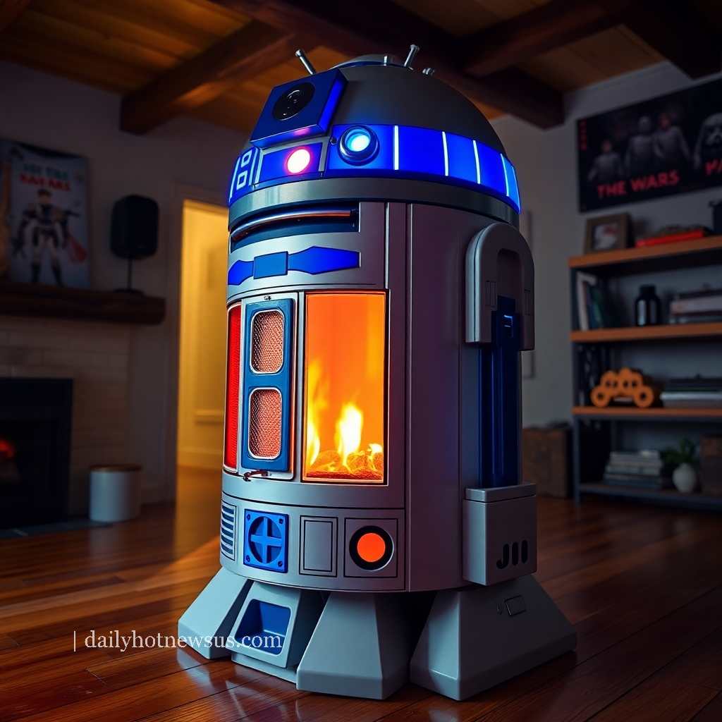 Star Wars Fireplace