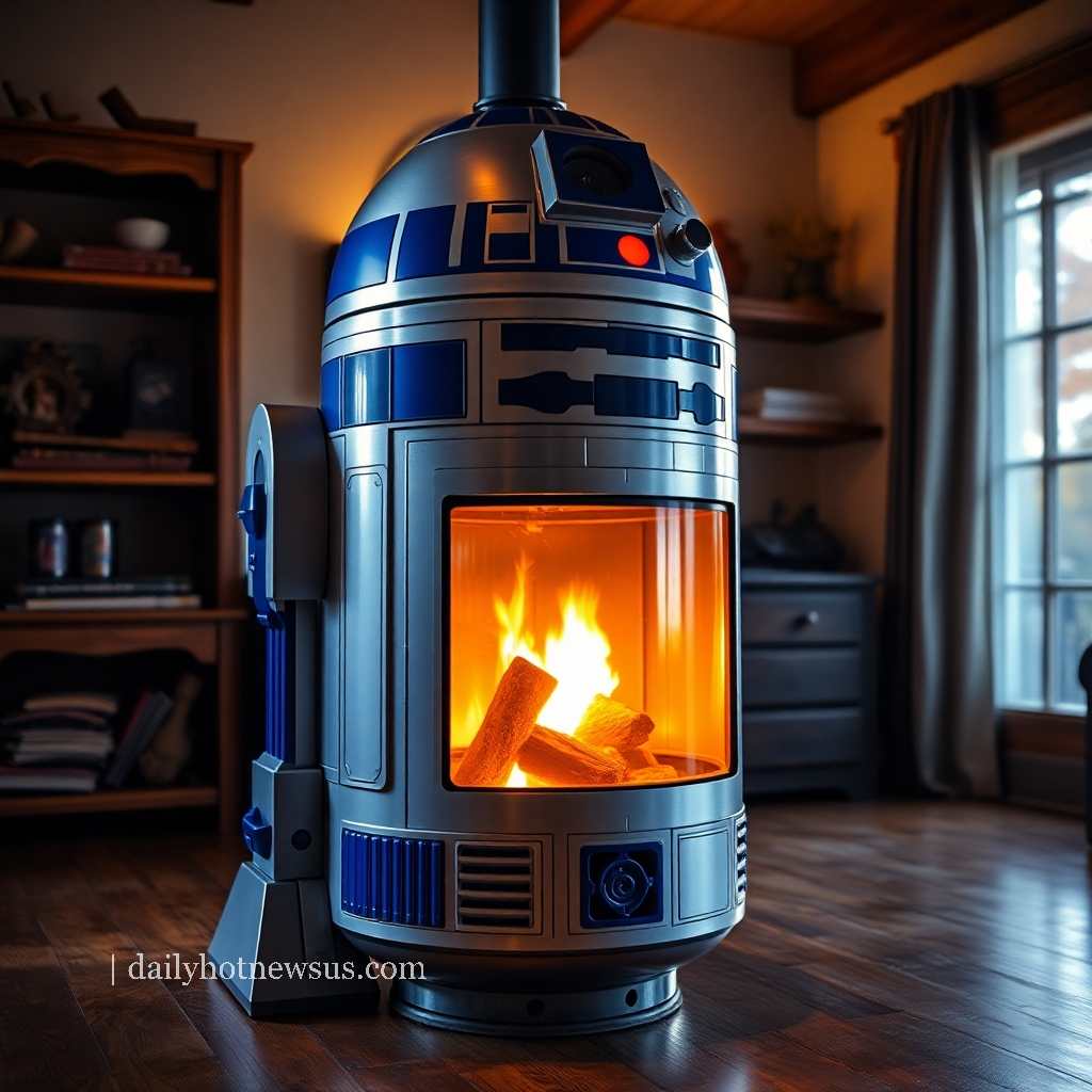 Star Wars Fireplace