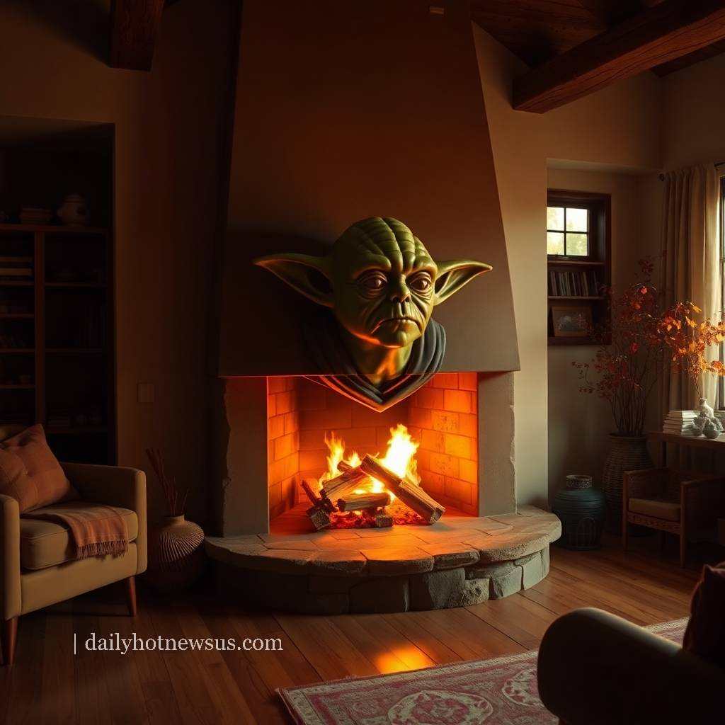 Star Wars Fireplace