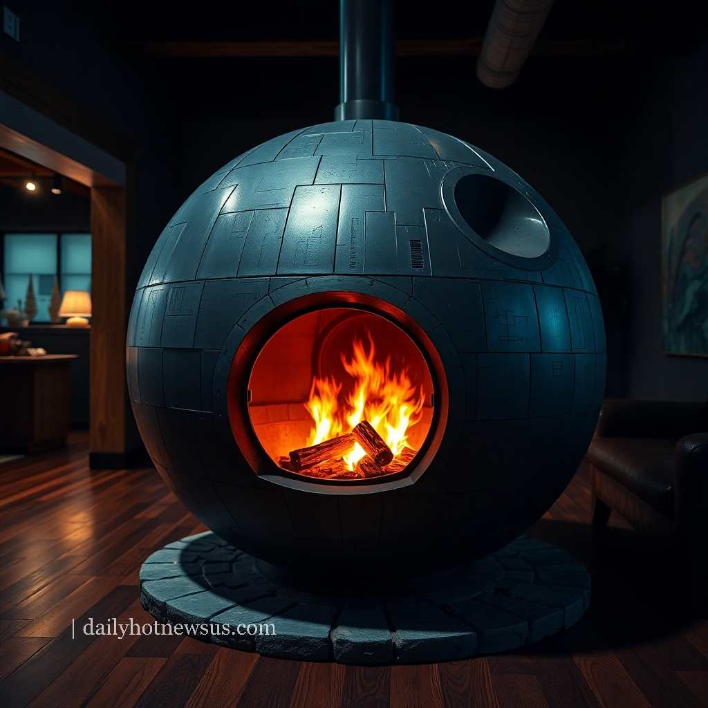 Star Wars Fireplace