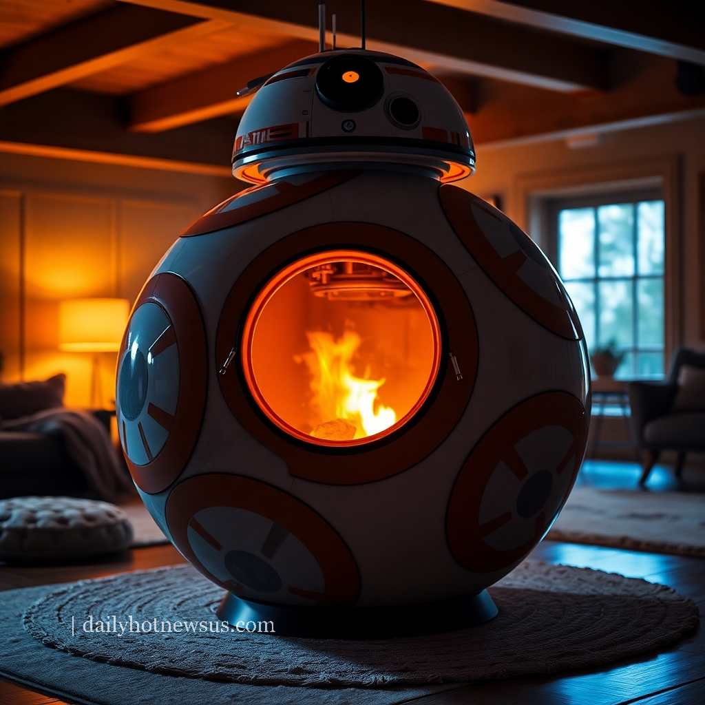 Star Wars Fireplace