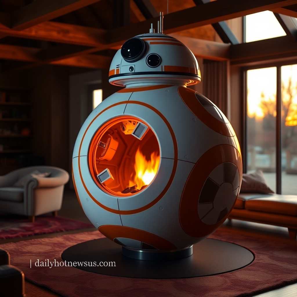 Star Wars Fireplace