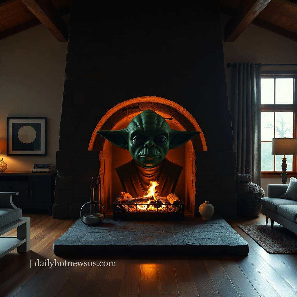 Star Wars Fireplace