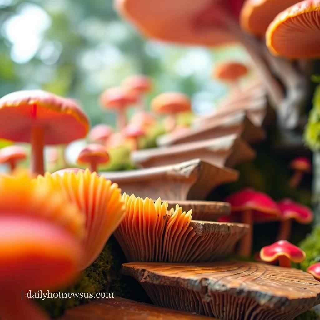 Gorgeous Mushroom Staircase