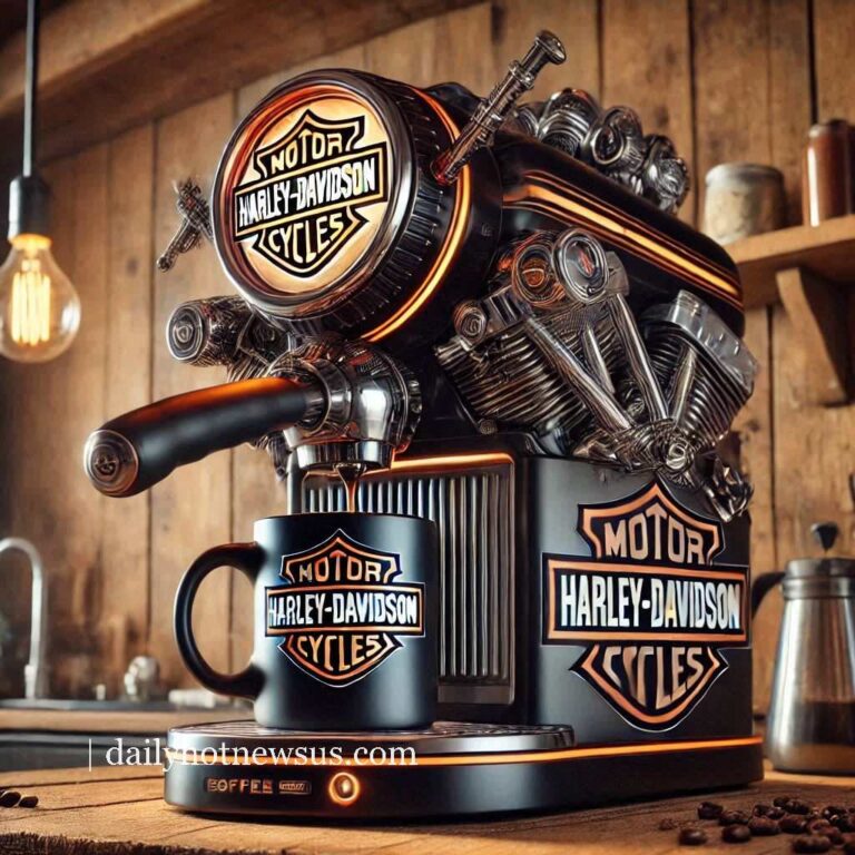 Harley Inspired Coffee Machine