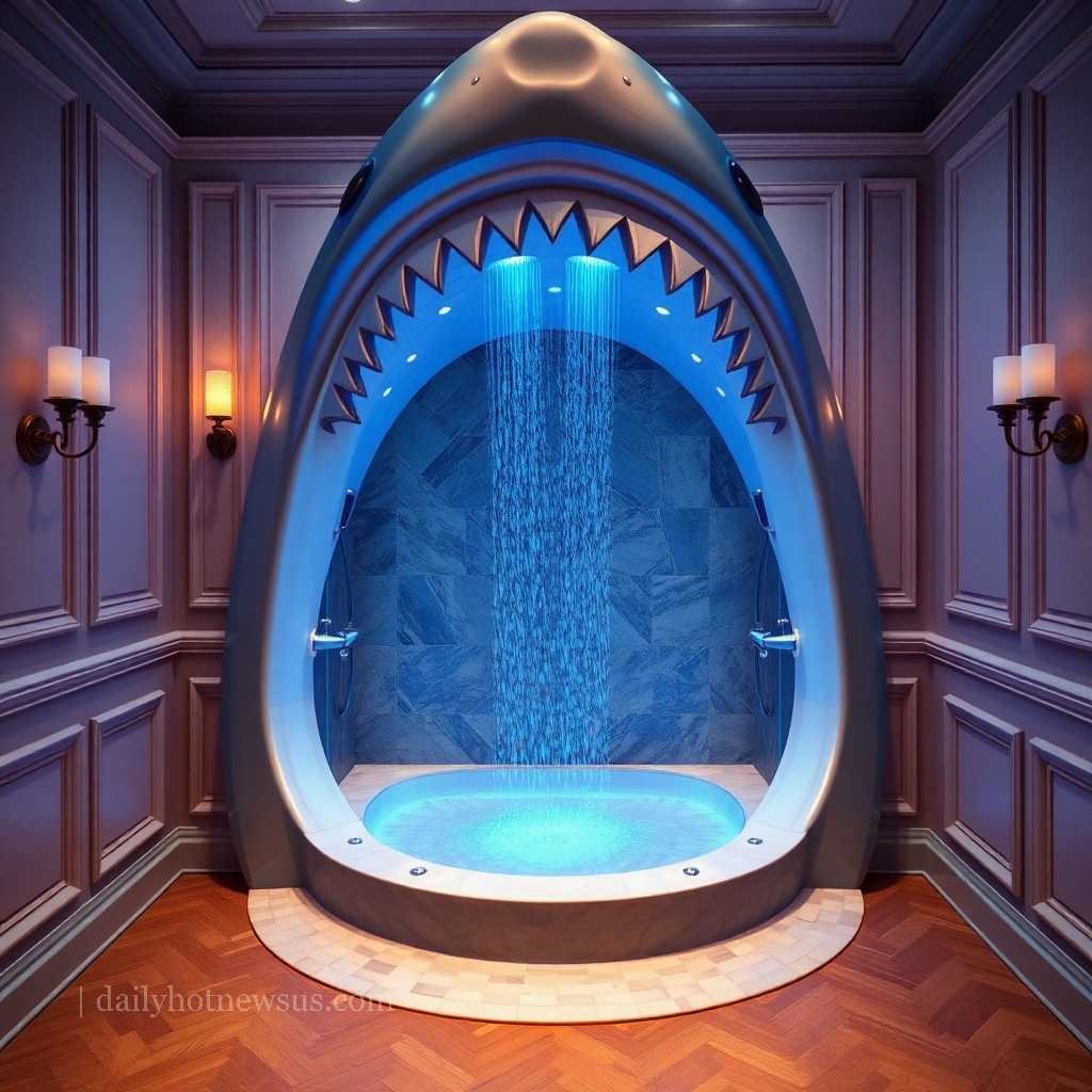 Shark Shaped Shower