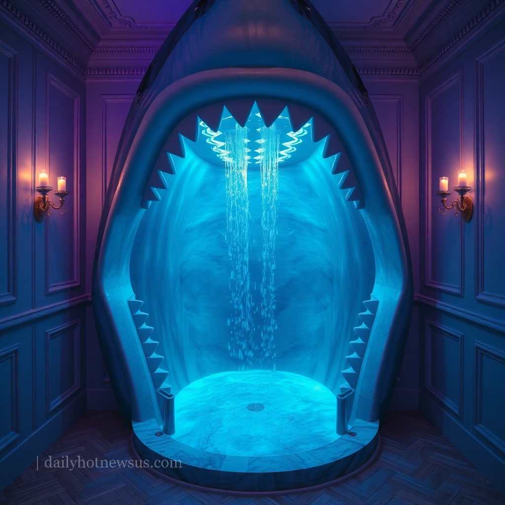 Shark Shaped Shower