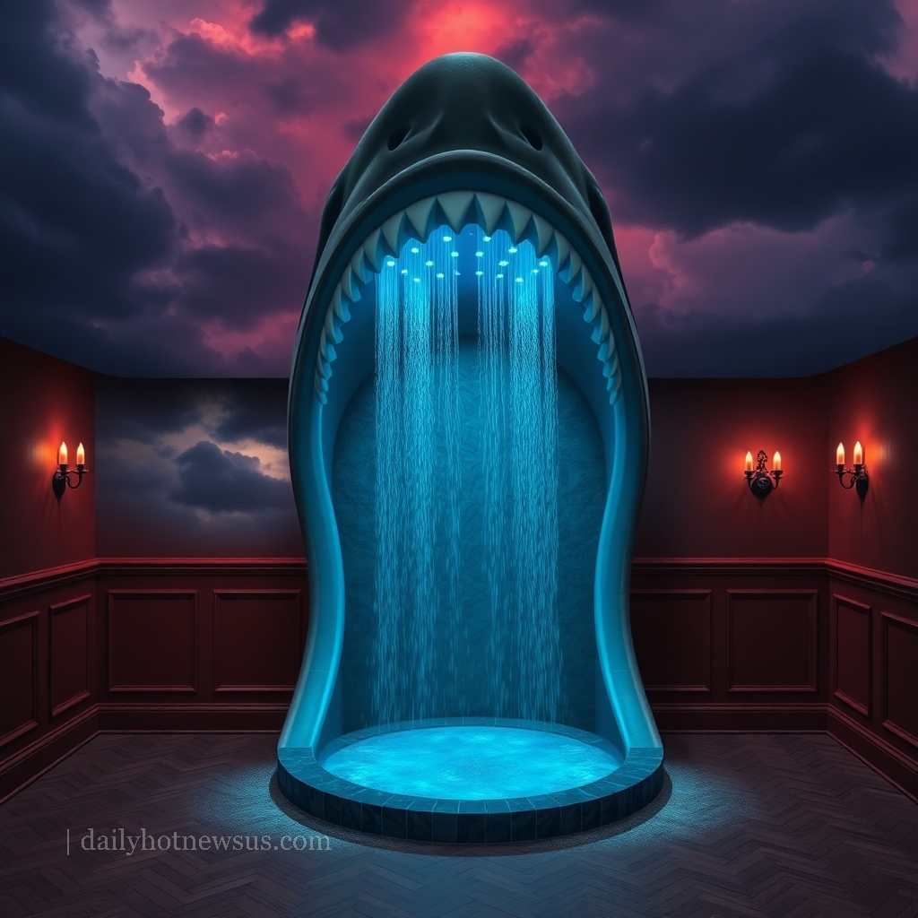 Shark Shaped Shower