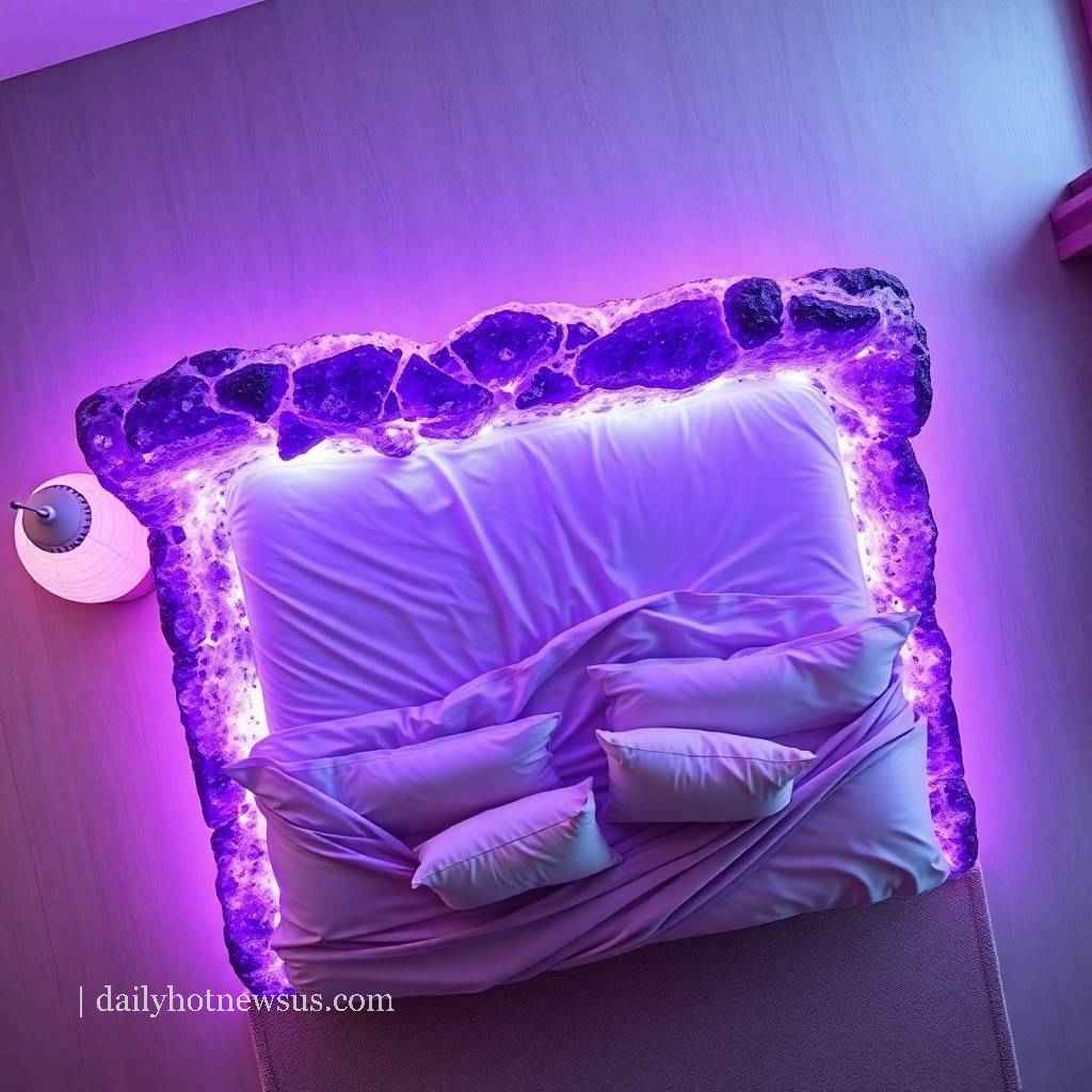 Stunning Amethyst Bed Frame