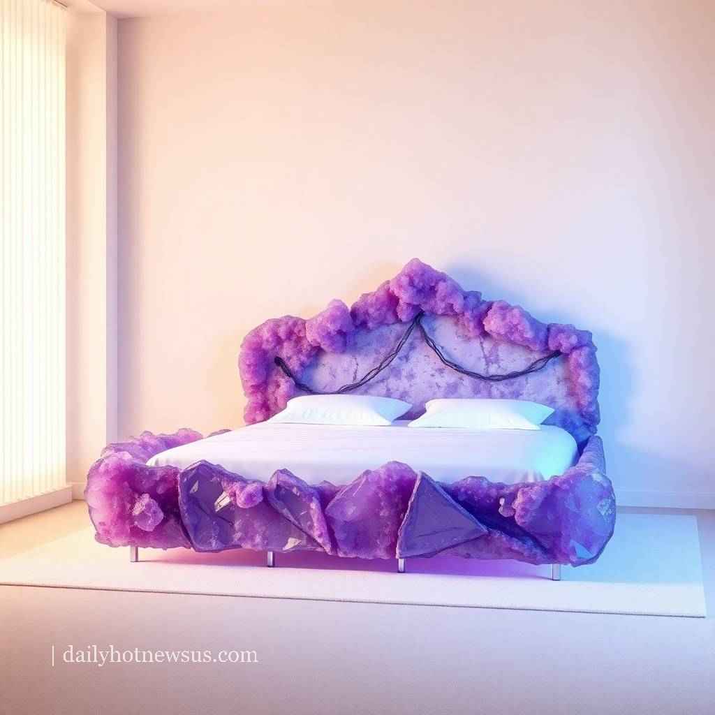 Stunning Amethyst Bed Frame