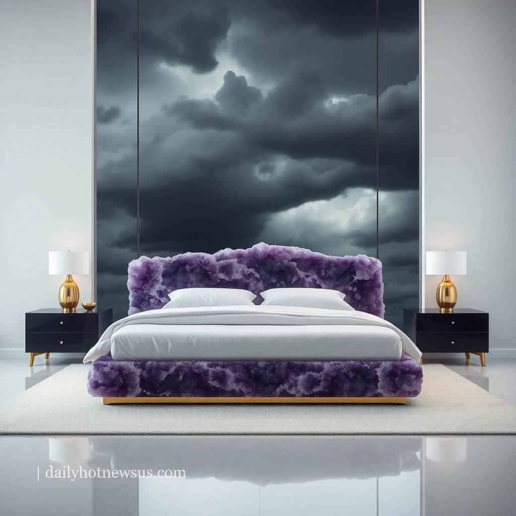 Stunning Amethyst Bed Frame