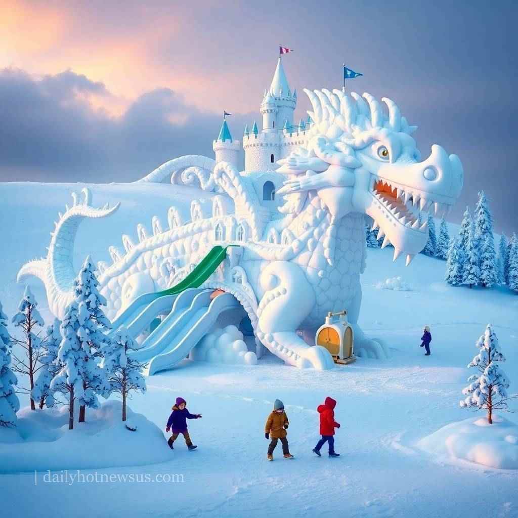 Dragon's Snow Playground