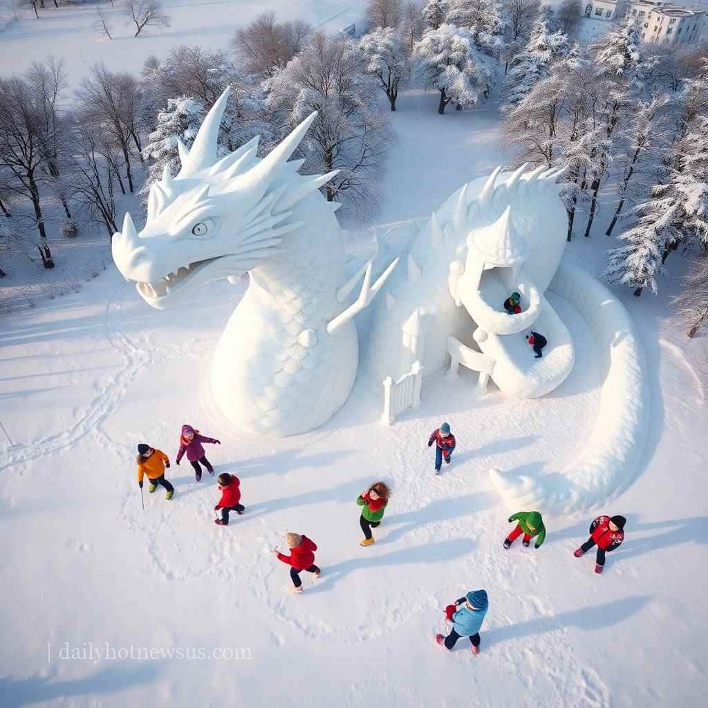 Dragon's Snow Playground