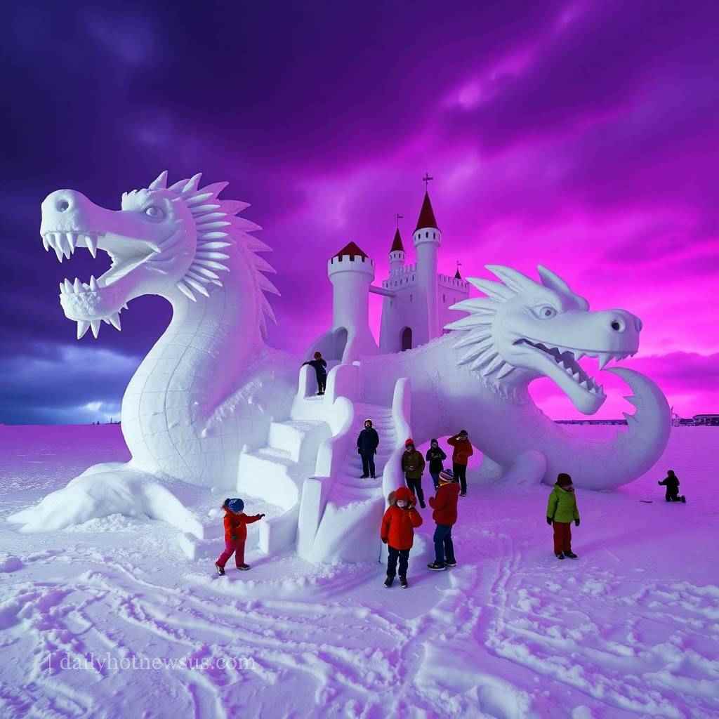 Dragon's Snow Playground