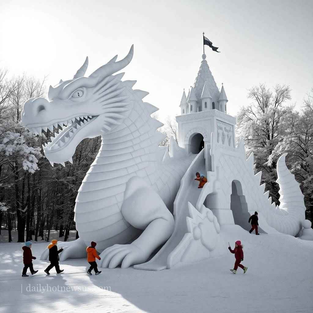 Dragon's Snow Playground