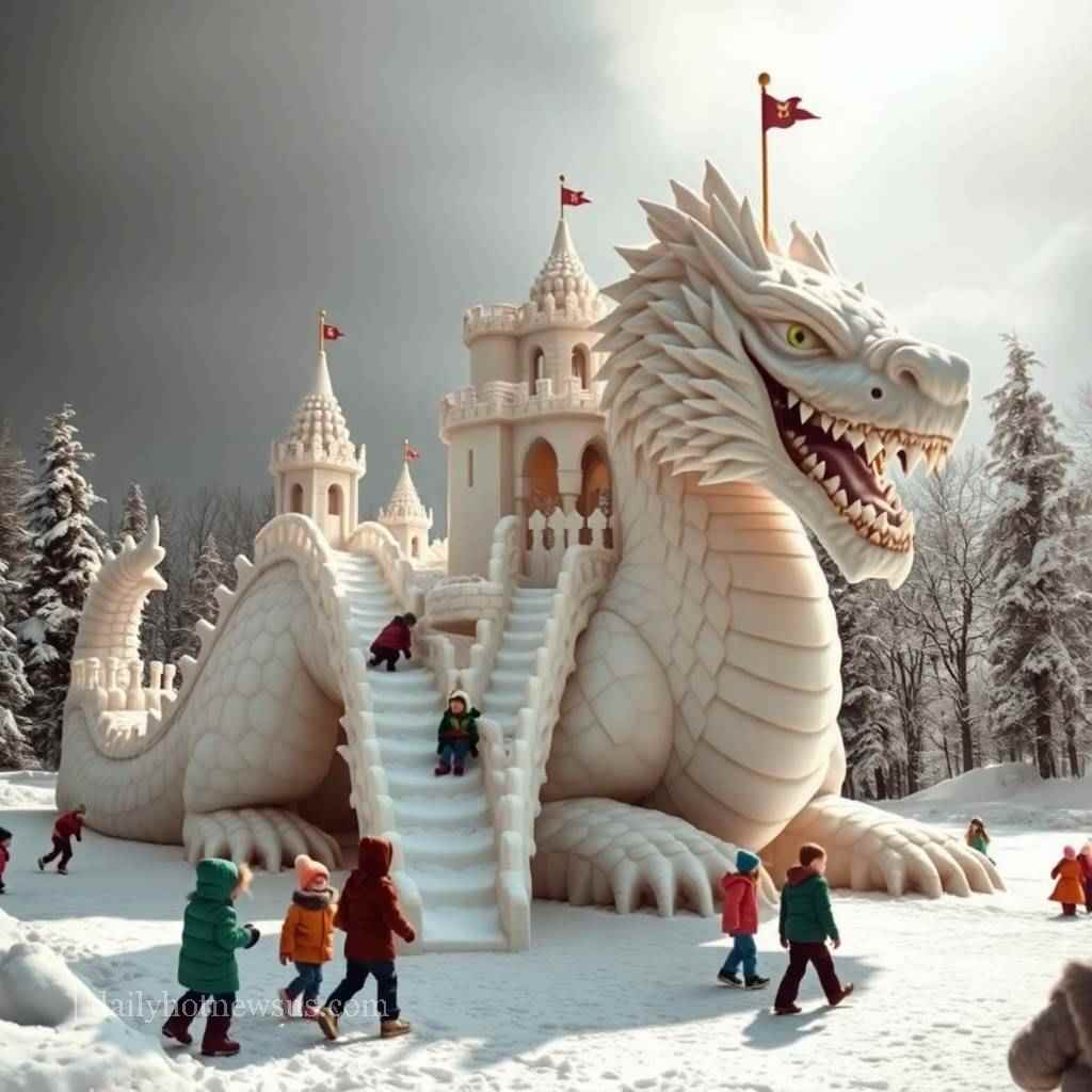 Dragon's Snow Playground