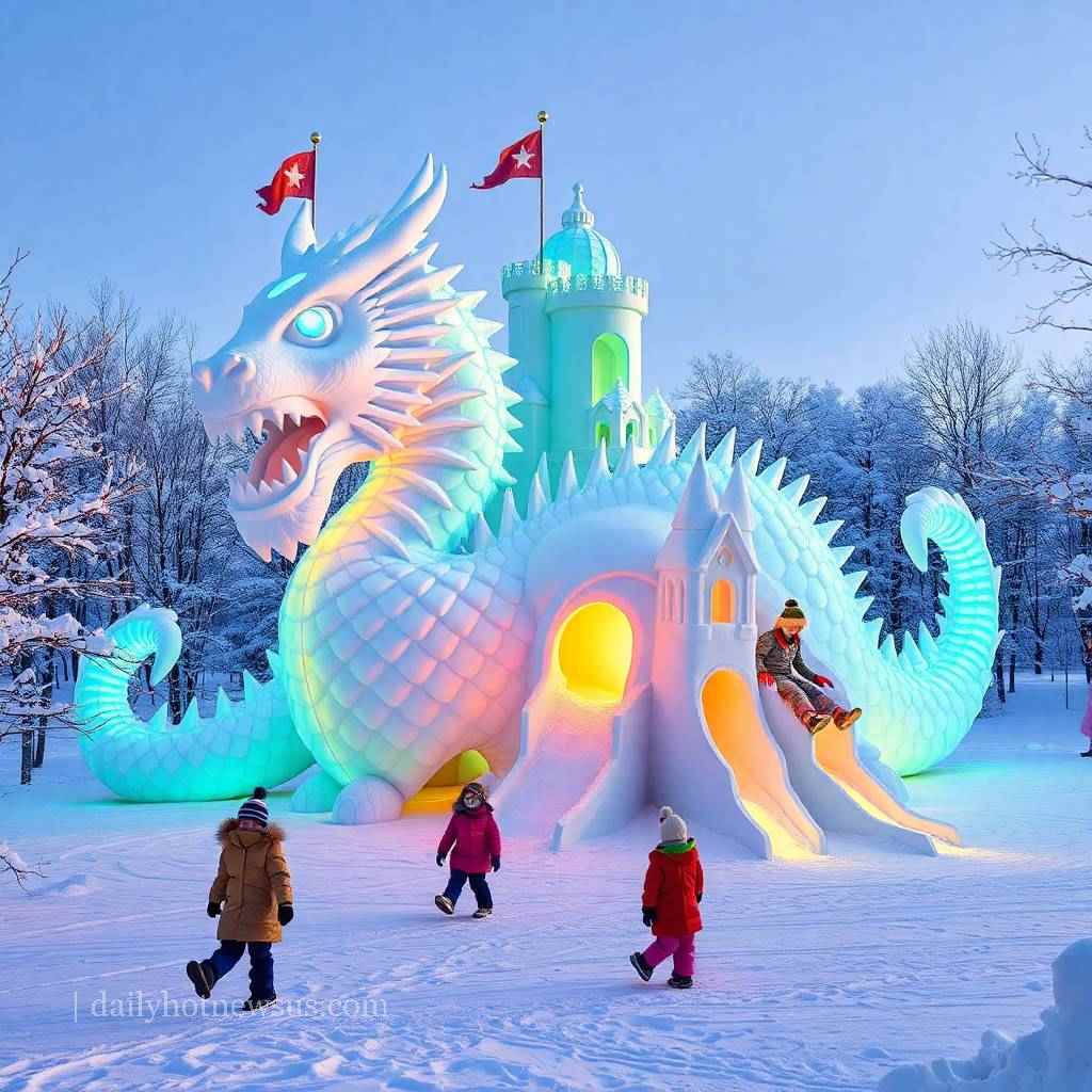 Dragon's Snow Playground