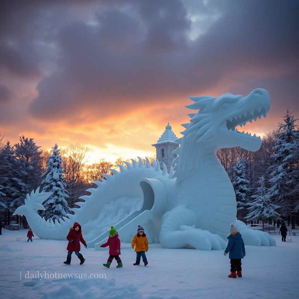 Dragon's Snow Playground