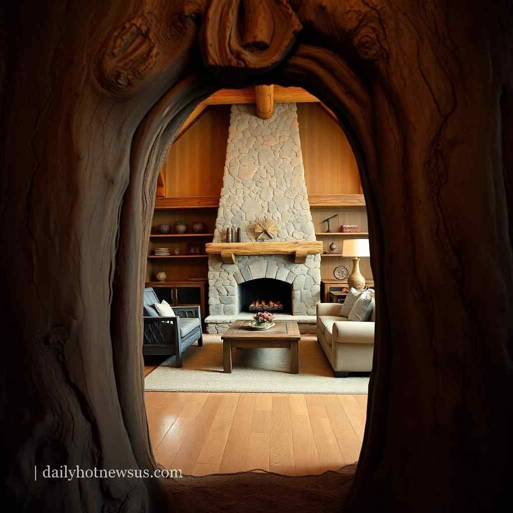 Tree Shaped Doorway