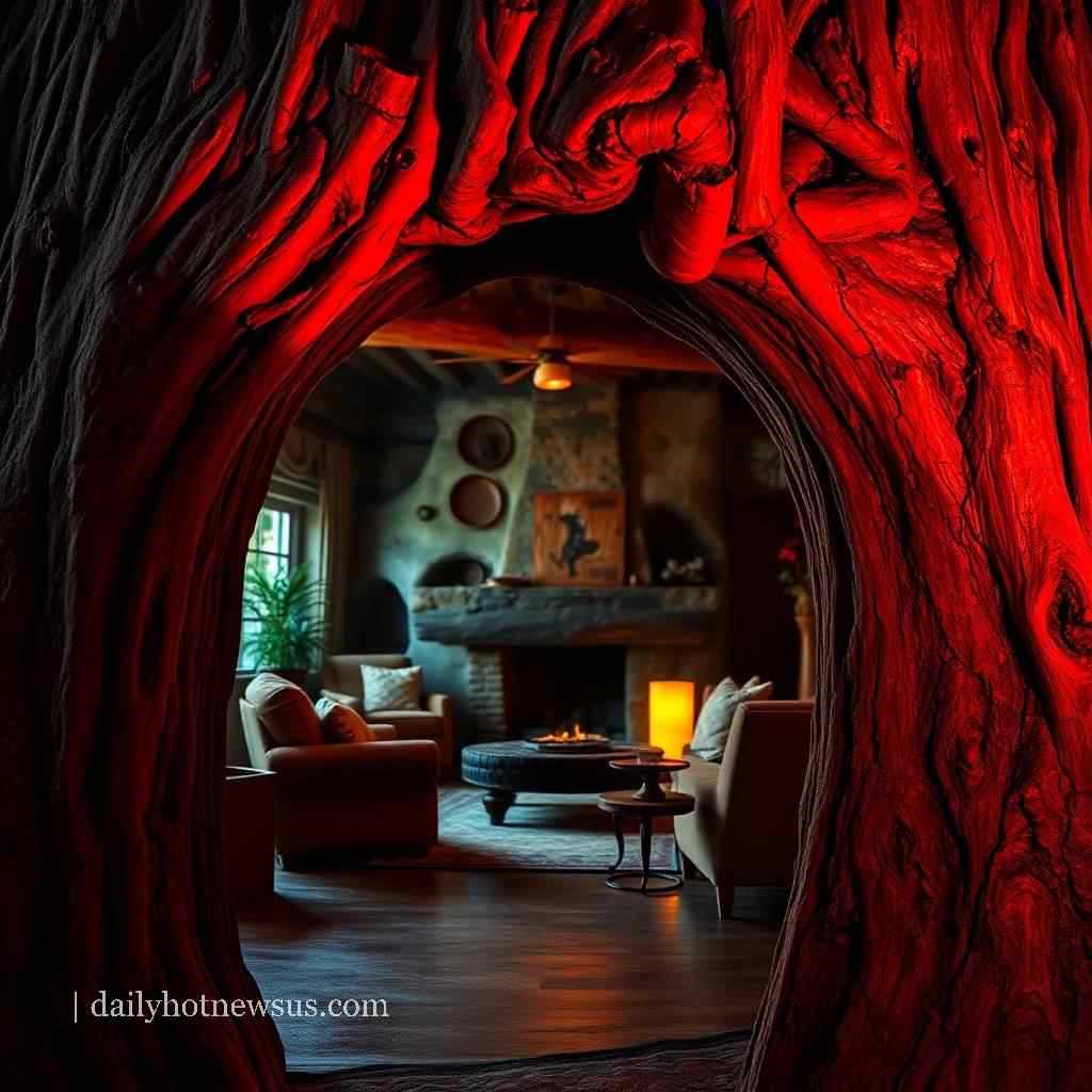 Tree Shaped Doorway