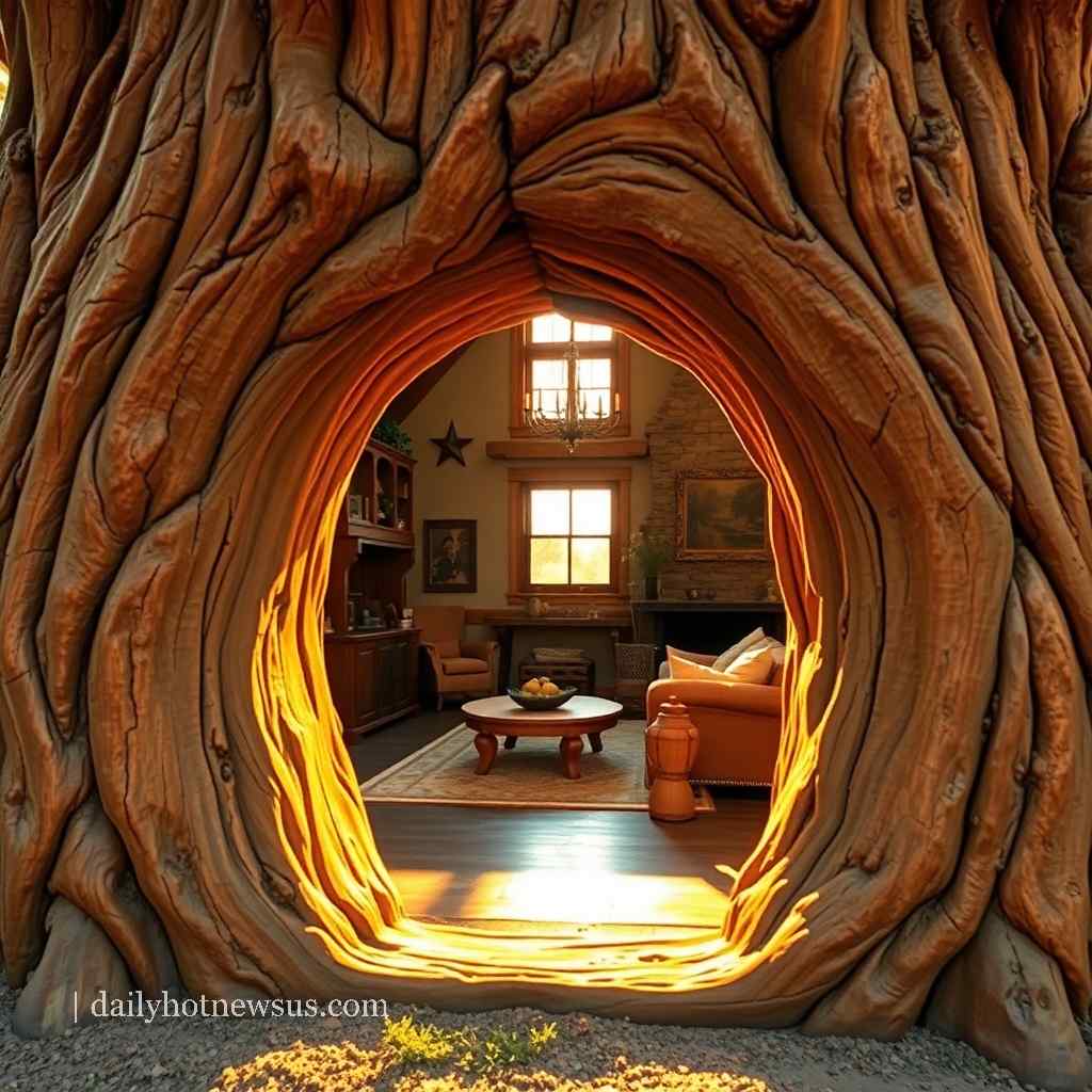 Tree Shaped Doorway